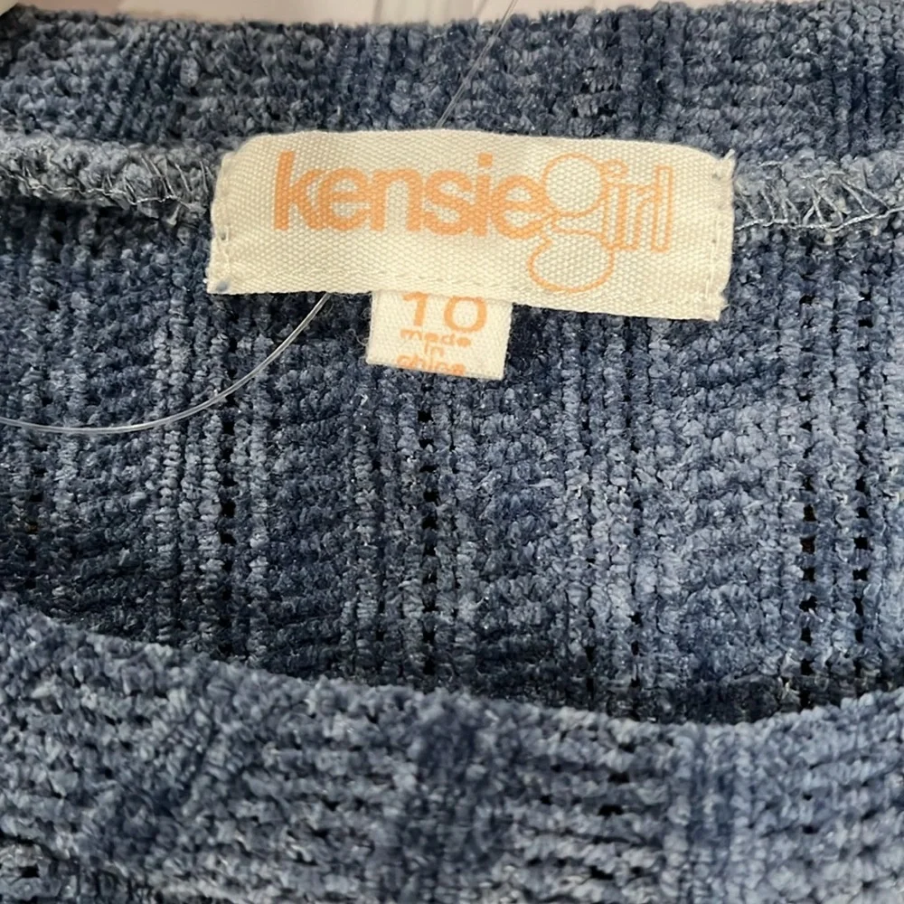 KensieGirl Chenille Sweater And Plaid Skirt Set / NWT / Size 10